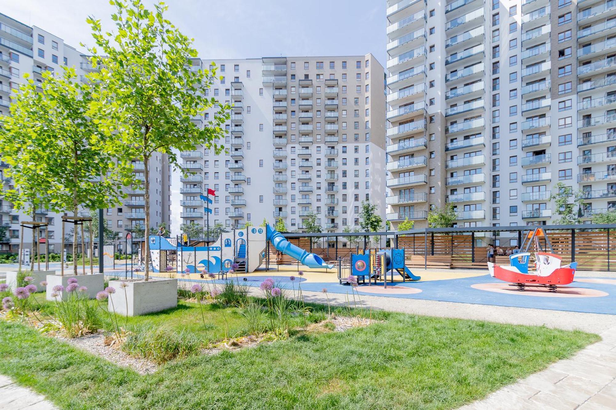 גדנסק Glow Apartments, Apartamenty Nowa Letnica מראה חיצוני תמונה