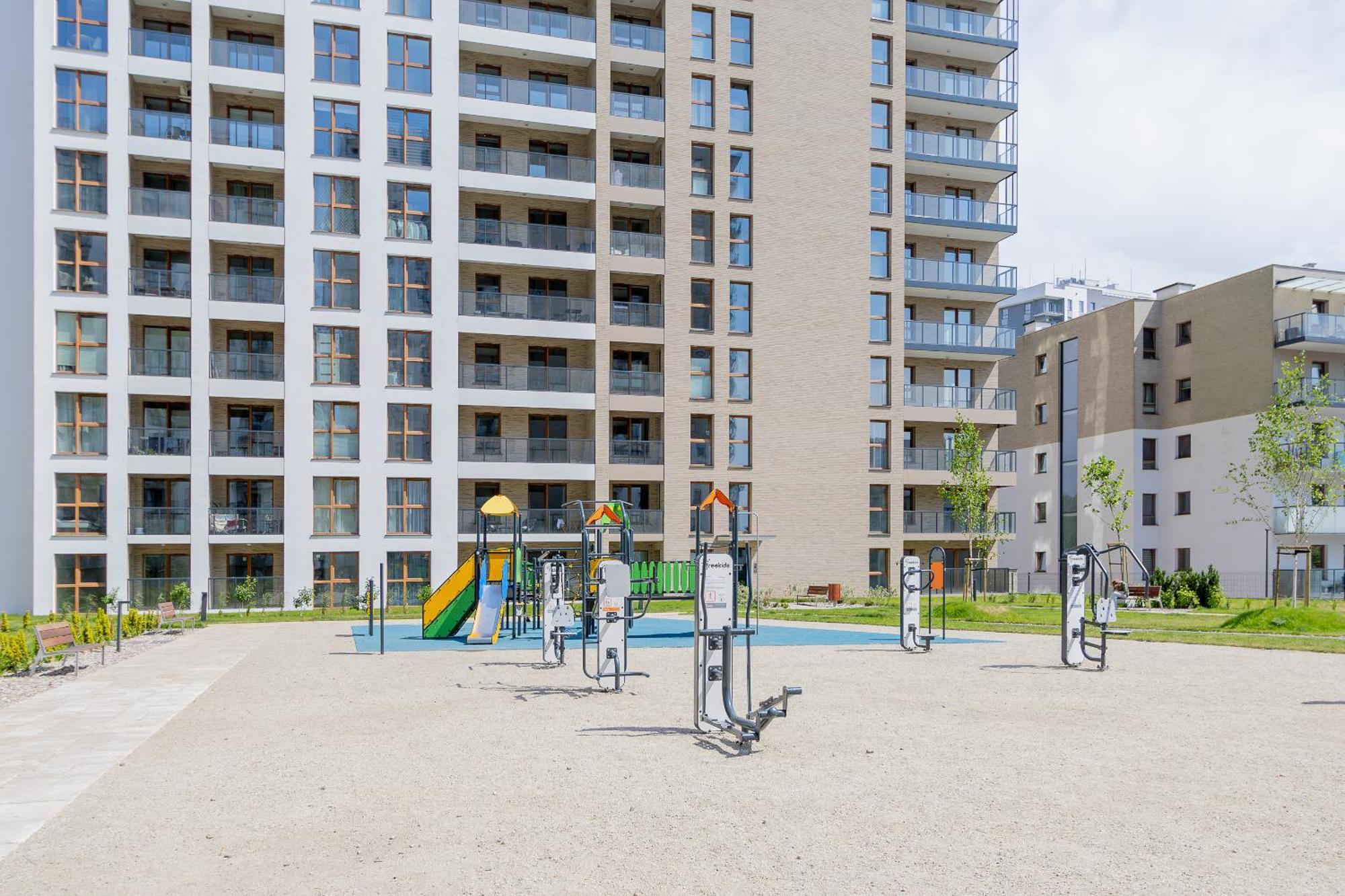 גדנסק Glow Apartments, Apartamenty Nowa Letnica מראה חיצוני תמונה
