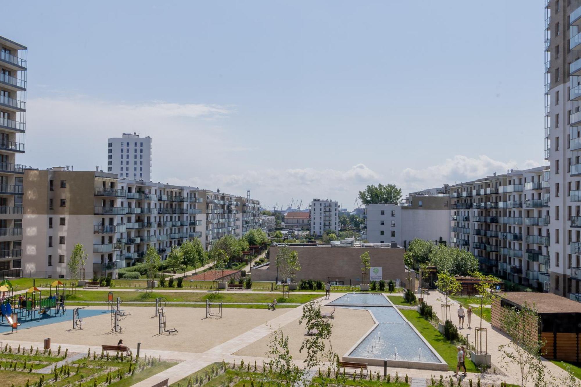 גדנסק Glow Apartments, Apartamenty Nowa Letnica מראה חיצוני תמונה